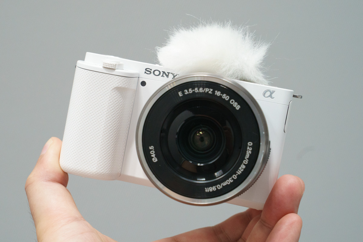 sony VLOGCAM ZV-E10L ホワイト-