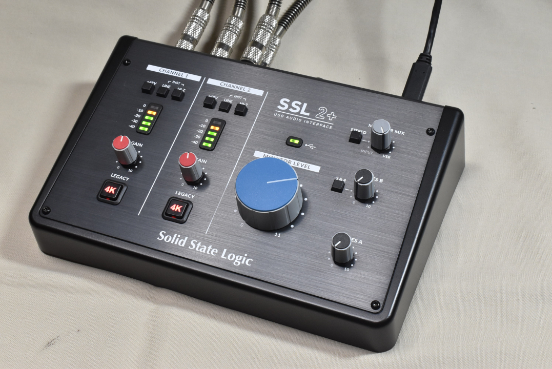 Solid State Logic SSL 2＋USBオーディオインターフェイス-