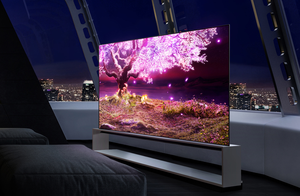 LG、HDMI2.1対応の8K有機ELテレビ「Z1」。受注生産で77型280万円から 