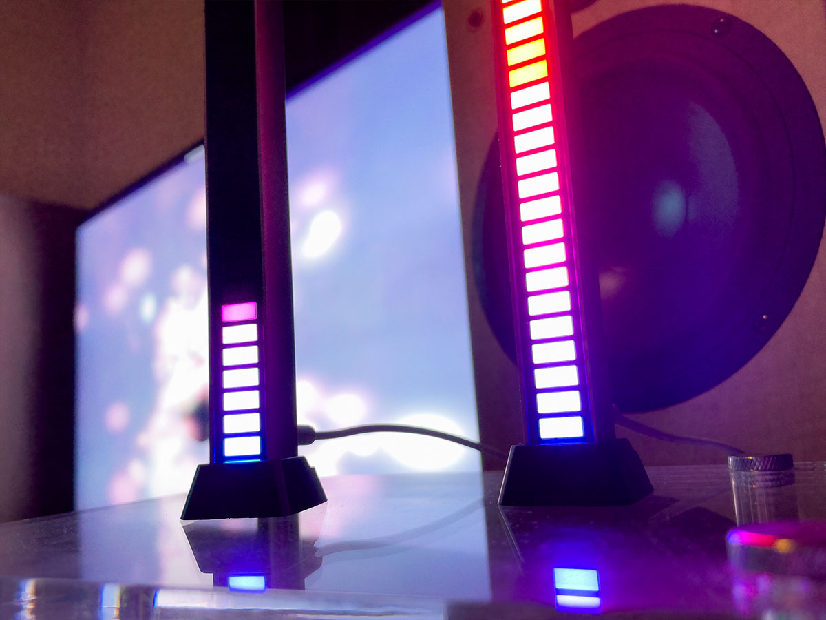 音に合わせて光る、USBオーディオスペクトラムアナライザー - AV Watch