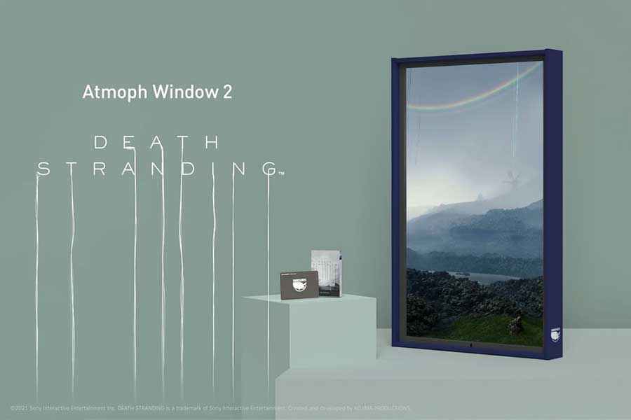 窓の外は「DEATH STRANDING」の世界。Atmoph Window 2コラボモデル 