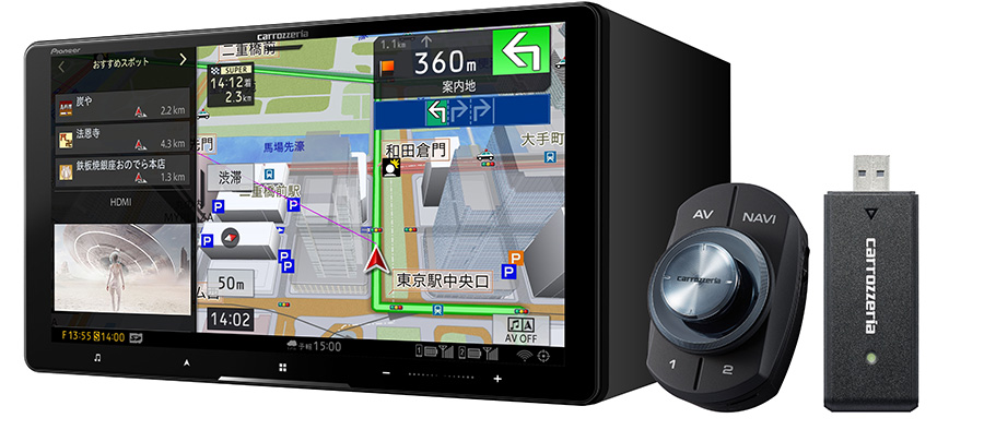 ネット接続できる「サイバーナビ」。自宅レコーダの番組視聴も - AV Watch