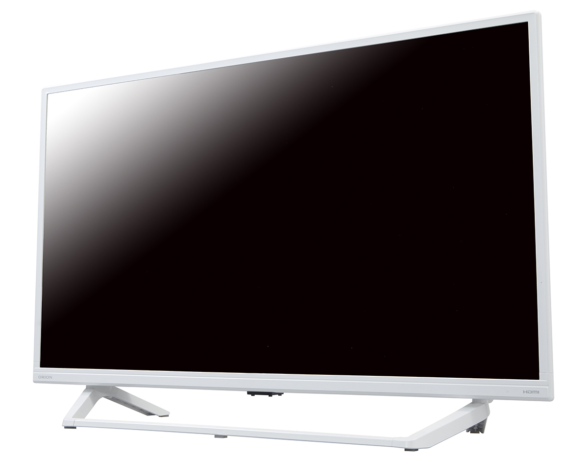 ORION、インテリアに合う白い液晶テレビ。24型27,800円から - AV Watch
