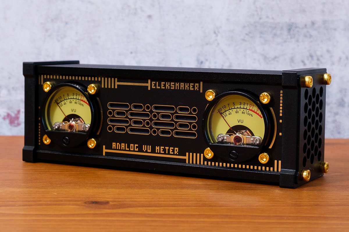 音を感知し、アナログメーターが動くUSBガジェット - AV Watch