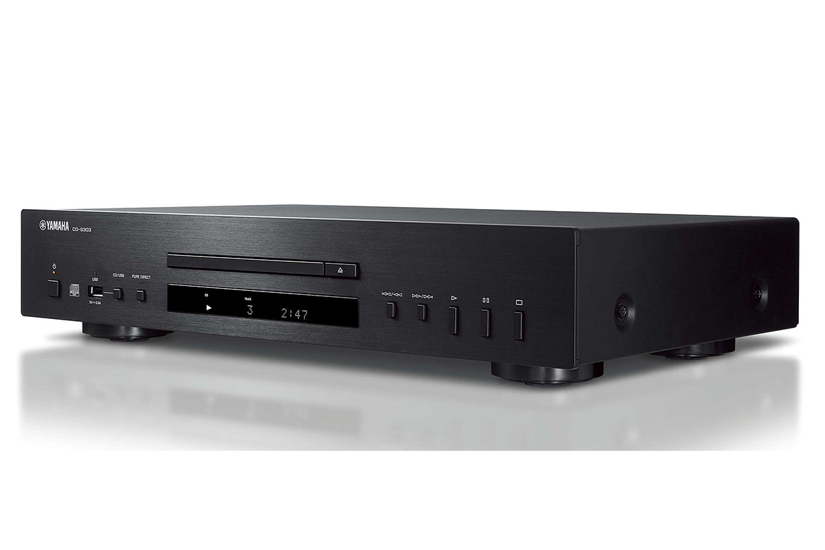 ヤマハ、USB再生できるCDプレーヤー「CD-S303」にブラックモデル - AV Watch