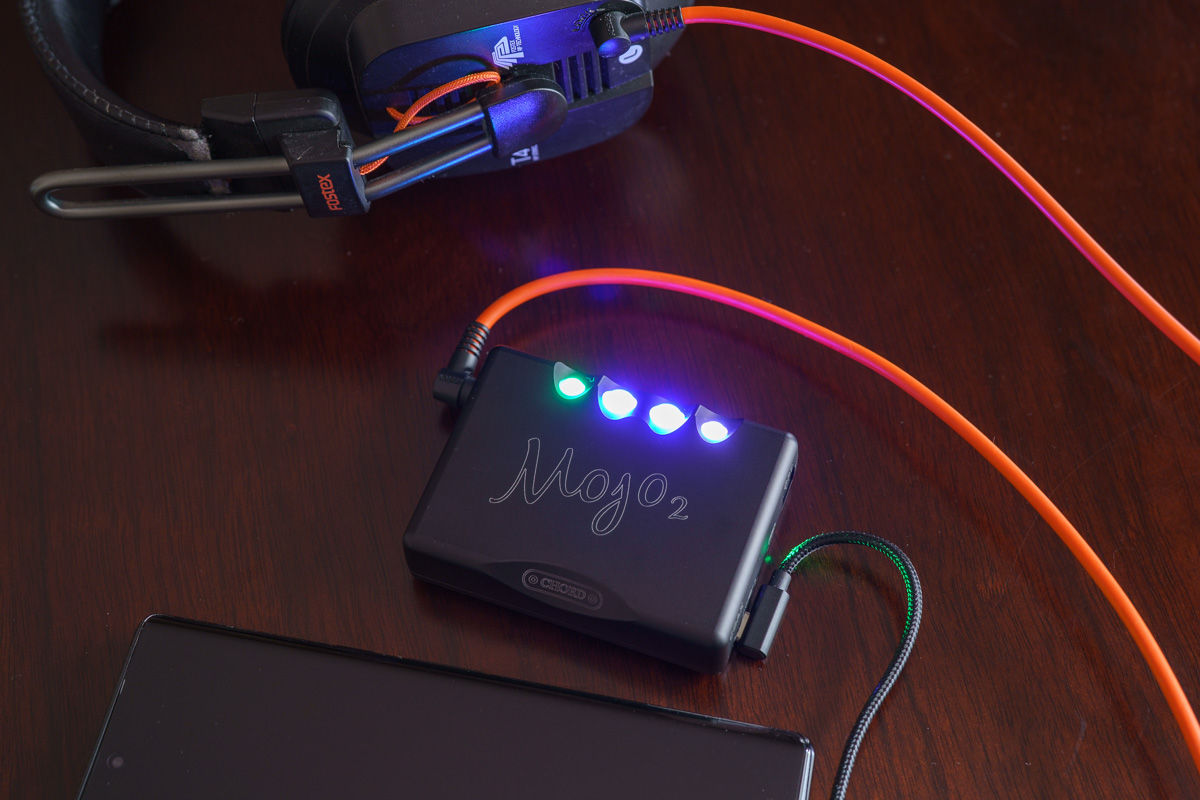 CHORD mojo ケーブル付き - アンプ