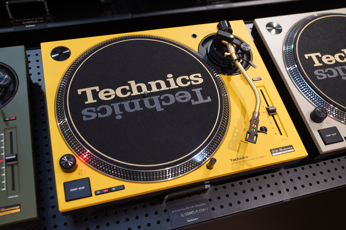 Technics、7色展開のDJターンテーブル50周年記念モデル「SL-1200M7L」 - AV Watch