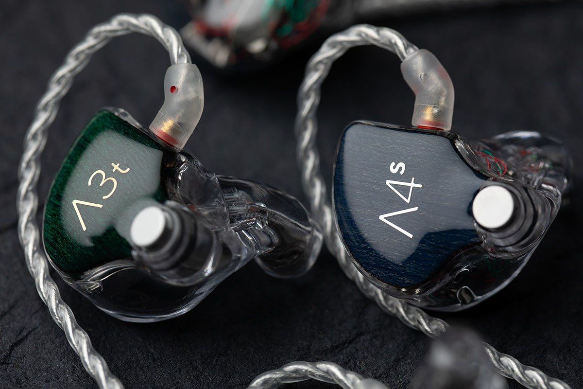 64 Audio、ダイナミック型で低音強化カスタムIEM「A3t」「A4s」。 - AV