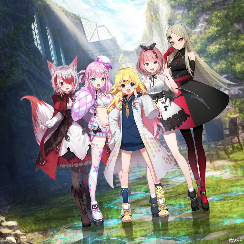 ソニーのVTuberプロジェクト「VEE」始動。第1弾「Dev-a」5名発表 - AV