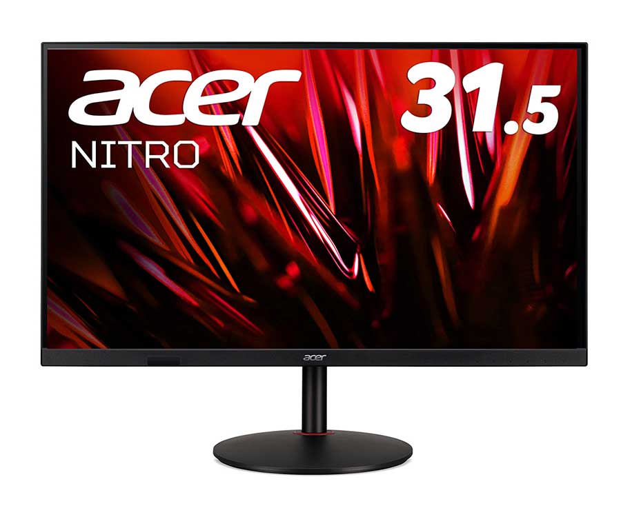 Acer、HDMI 2.1で144Hz対応31.5型4Kゲーミングディスプレイ - AV Watch