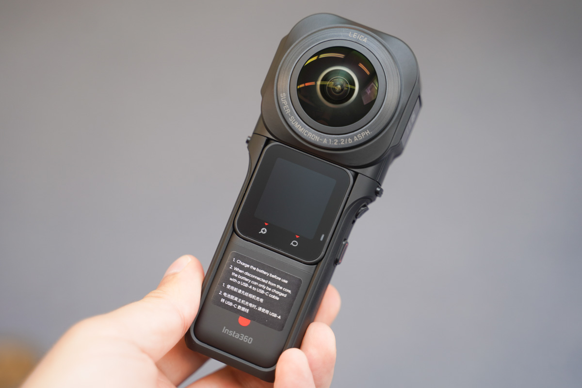 Insta360、1インチの360度カメラ。分離可能で既存のコアも流用可能
