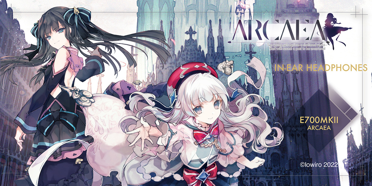 オンキヨー×リズムゲーム「Arcaea」コラボ有線イヤフォン - AV Watch