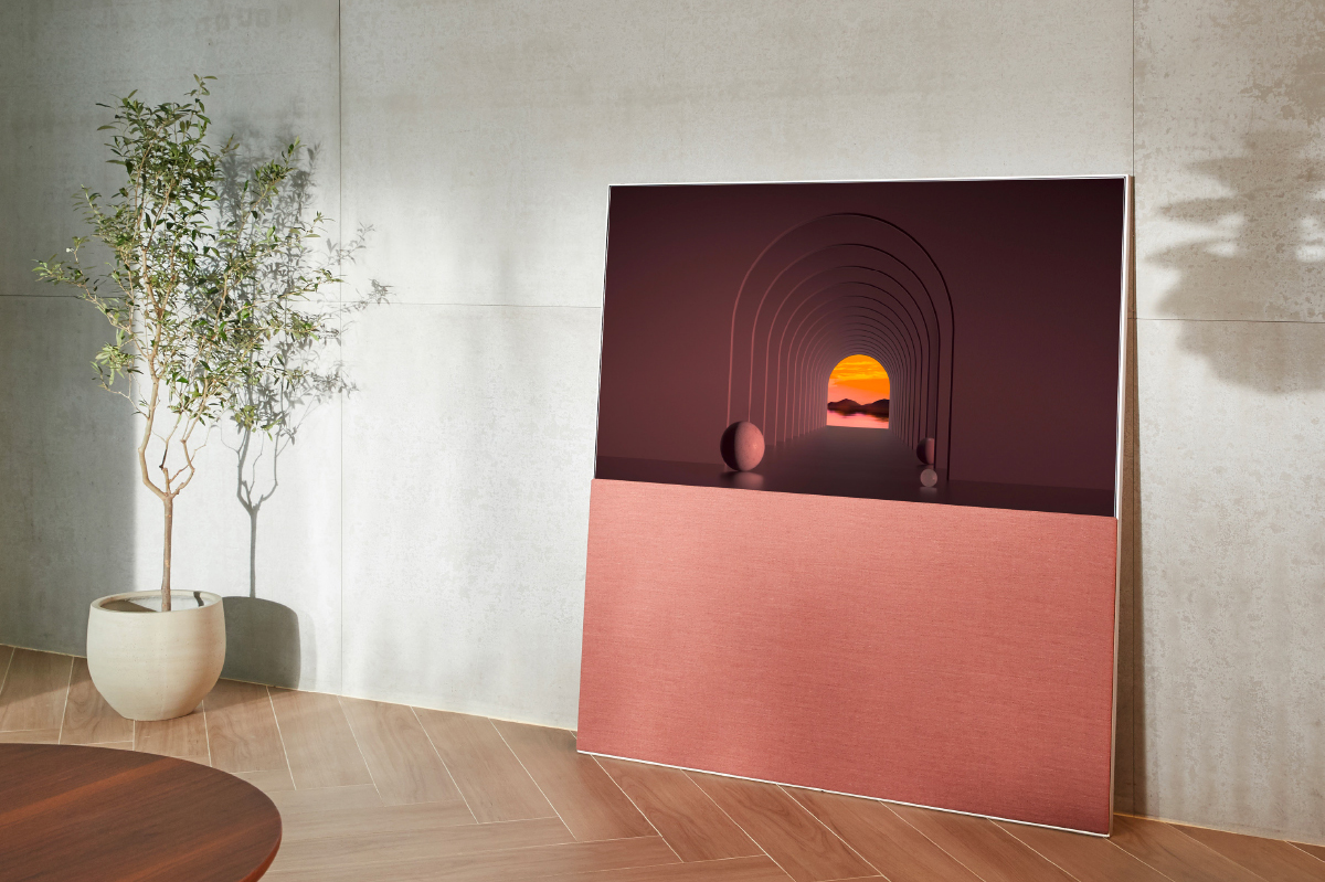 LG、4K有機EL「ART90」用の着せ替えファブリックカバー - AV Watch