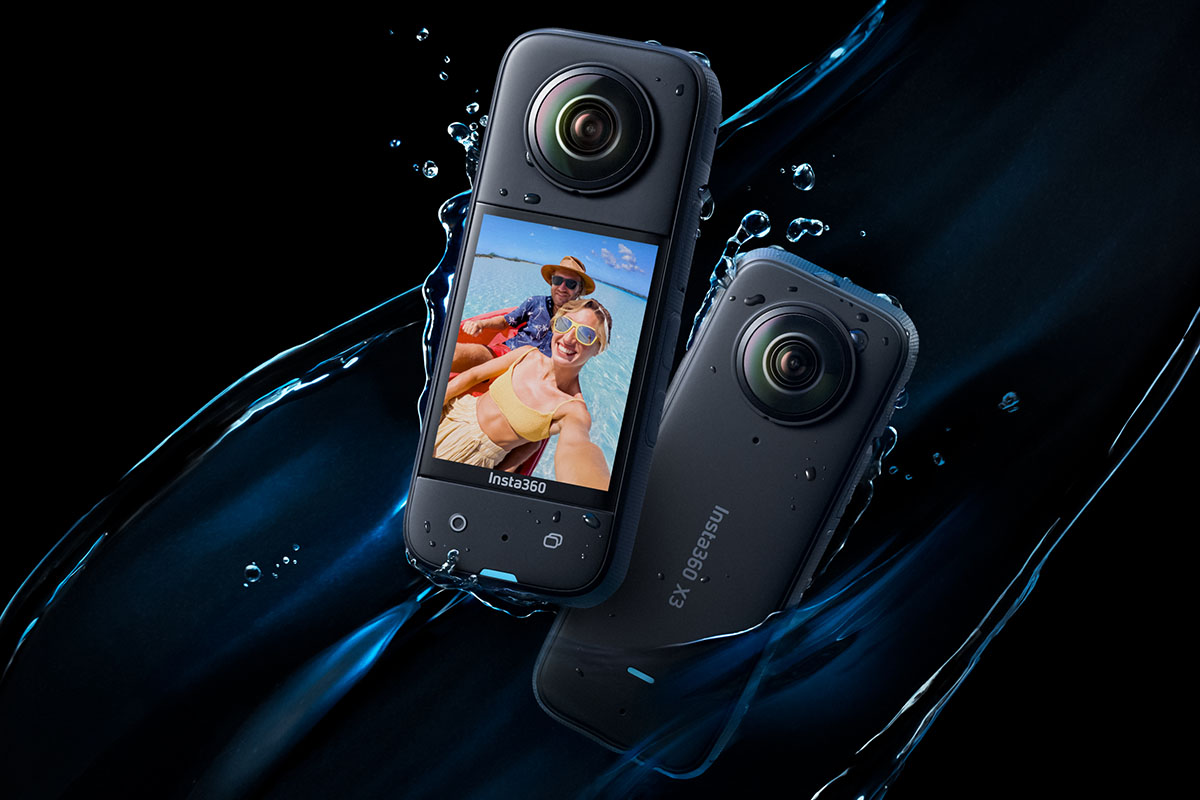 新センサーとタッチディスプレイ搭載360度カメラ「Insta360 X3」 - AV 