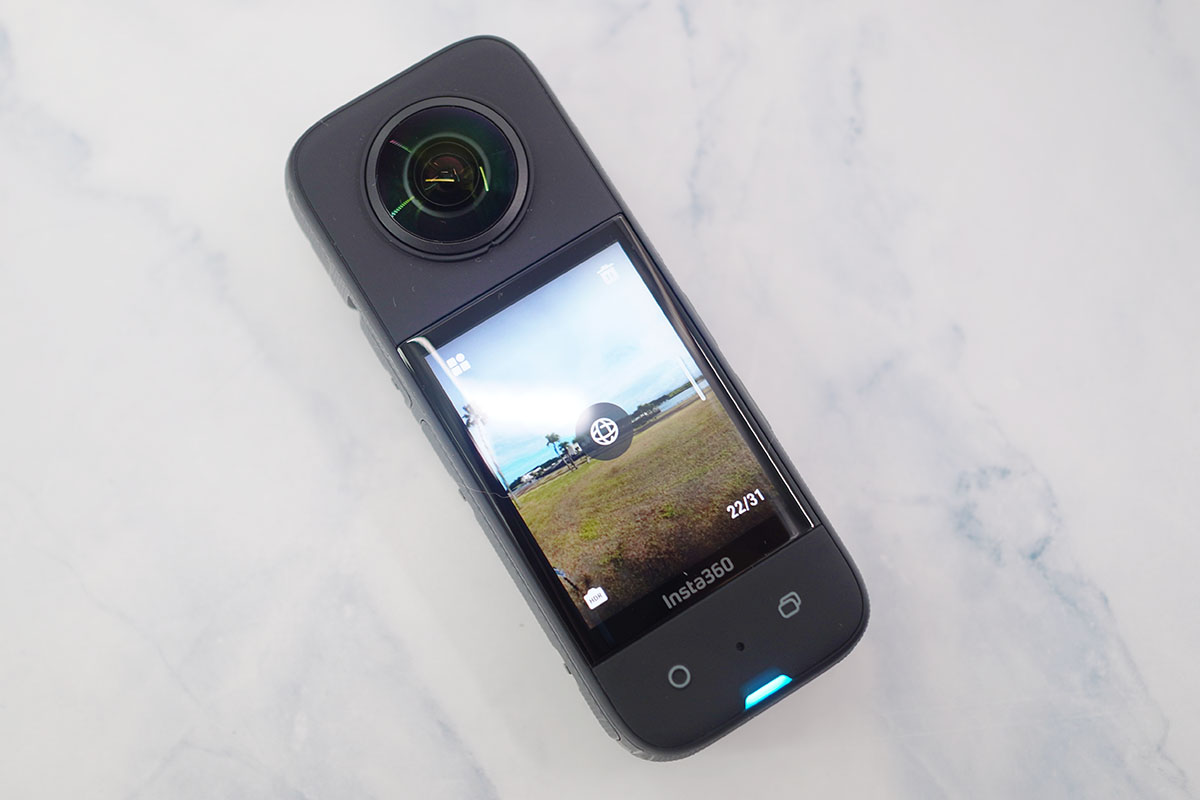 ほぼ未使用！ Insta360 ONE X2 360度カメラ VR スマフォ操作