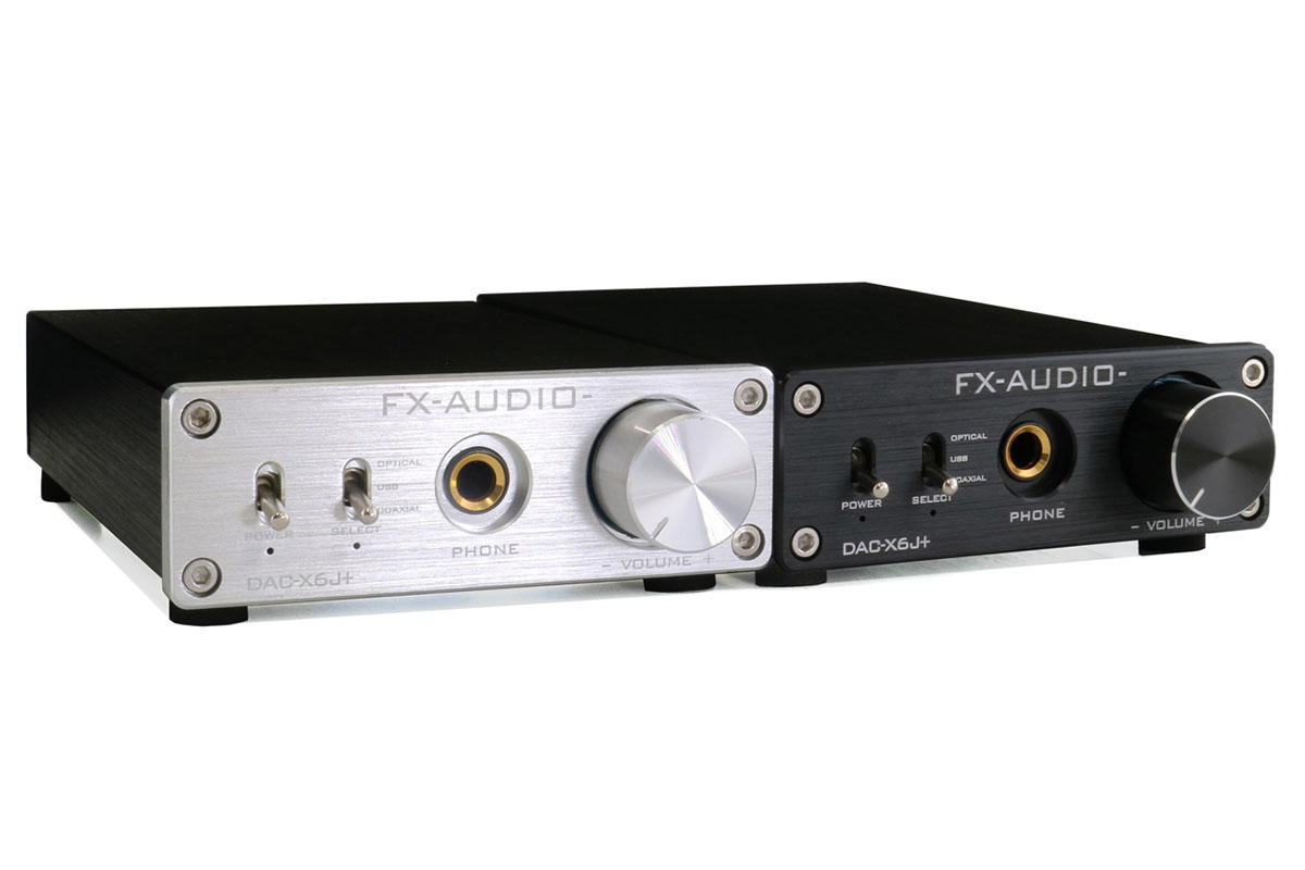 FX-AUDIO- DAC-X6J ヘッドフォンアンプ搭載 USB-DAC