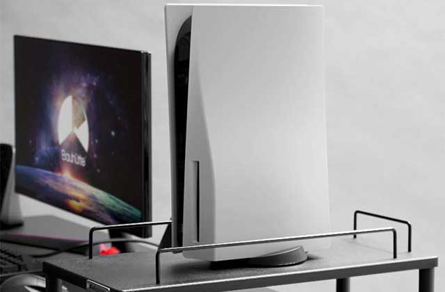 Bauhutte、PS5等のゲーム機収納ラック。「飾る・隠す」の2タイプ - AV