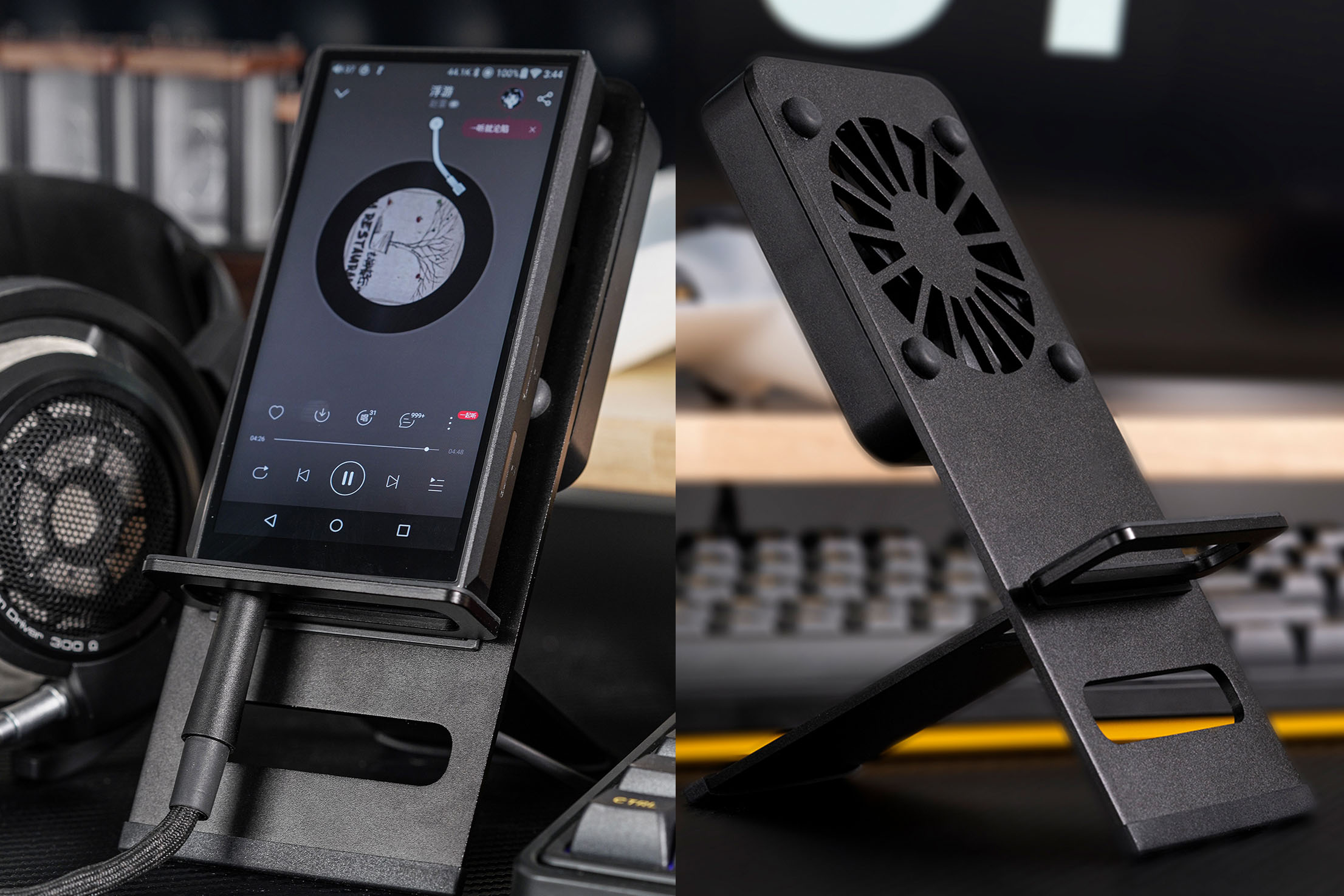 FiiO、DAP「M11S」を冷却できるスタンド - AV Watch