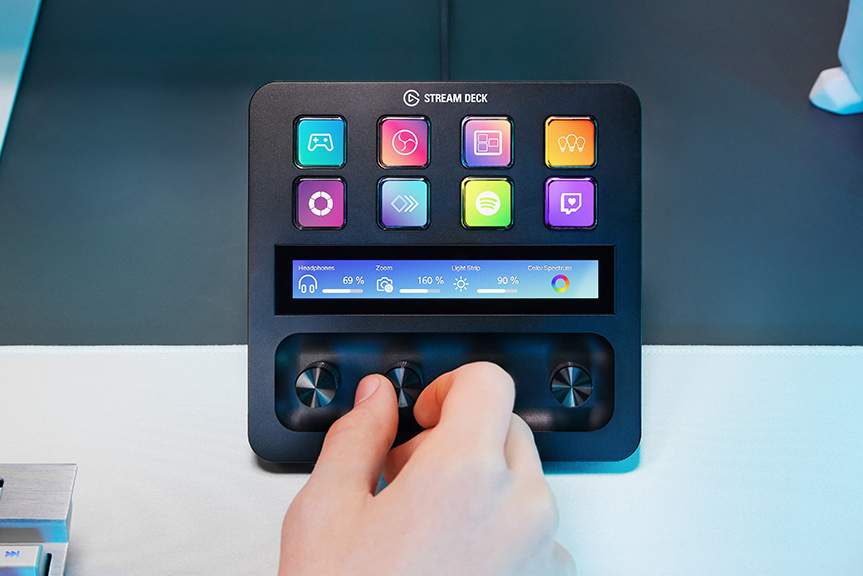 タッチパネルとダイヤル搭載で直感的に使える「Stream Deck+」 - AV Watch