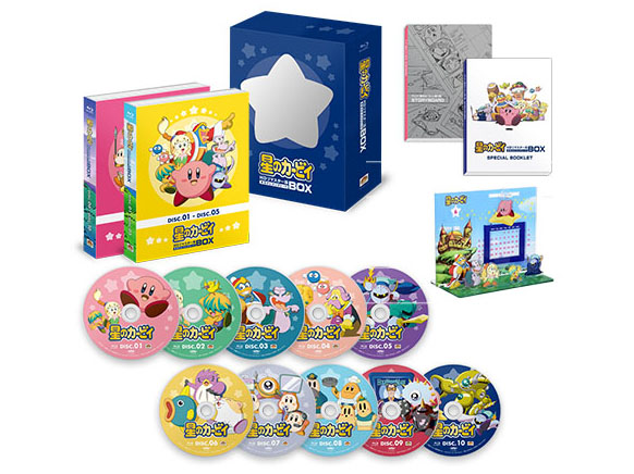 星のカービィ HDリマスター版 BOX アニメ「星のカービィ」HDリマスターでBD BOX化。内容は“原版の