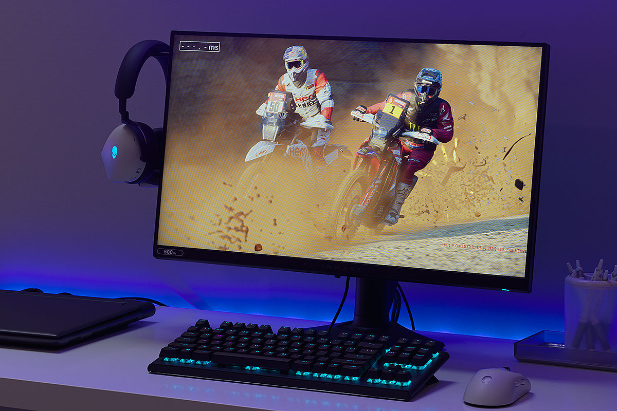 Alienware、世界最速リフレッシュレート500Hzのゲーミングディスプレイ