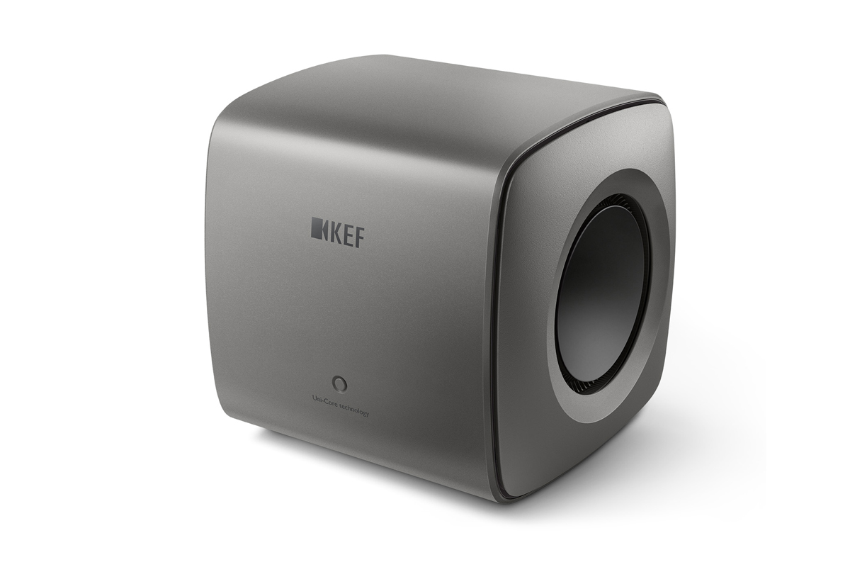 KEF、Uni-Core搭載サブウーファ「KC62」に新色チタニウムグレー - AV Watch