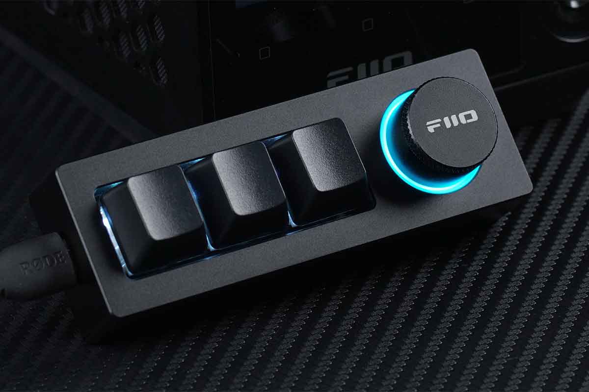 FiiO、手元で音量調整や再生/停止ができる音楽用USBキーパッド - AV Watch