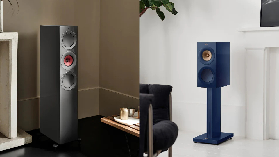 ケーイーエフ センタースピーカー KEF R6 Meta ウォールナット