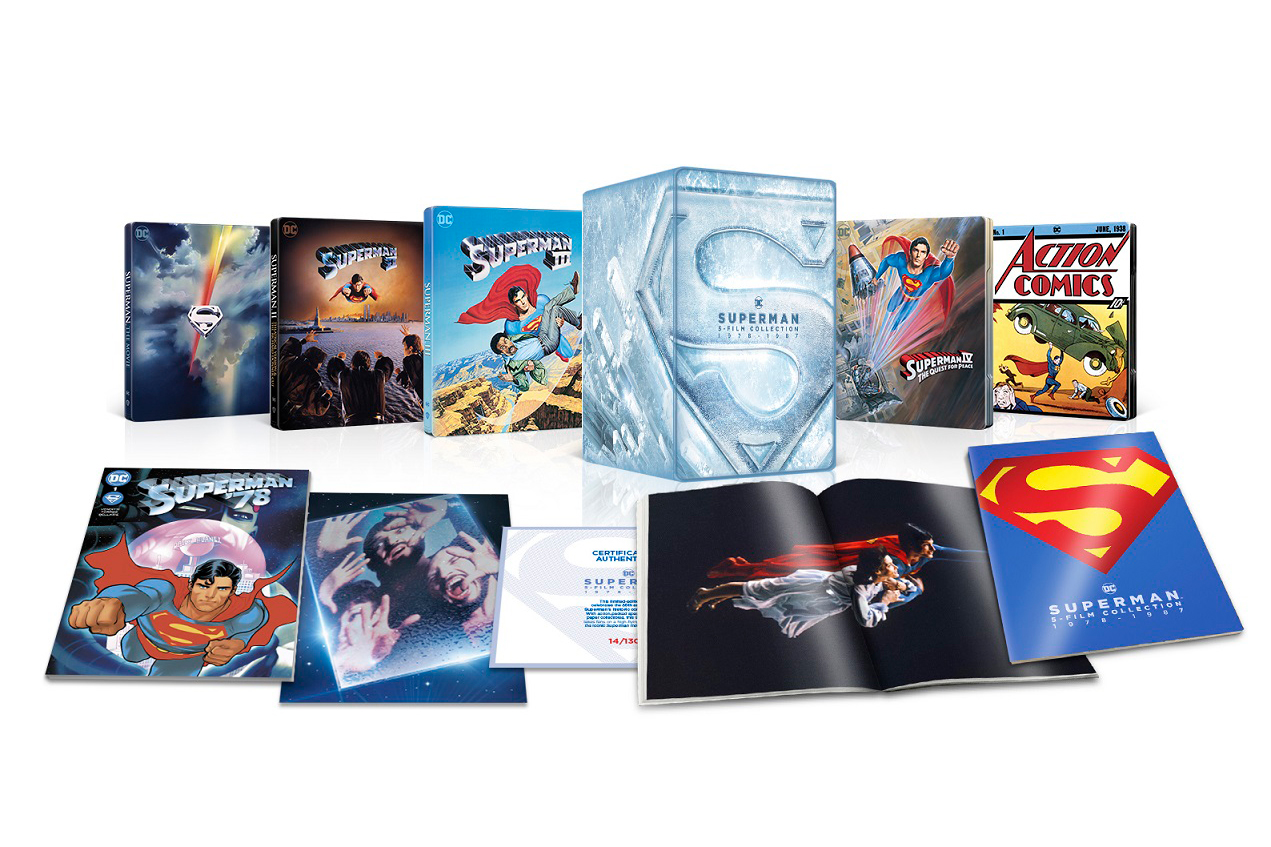 生誕85年「スーパーマン」5作品が4K BOXに。5月発売 - AV Watch
