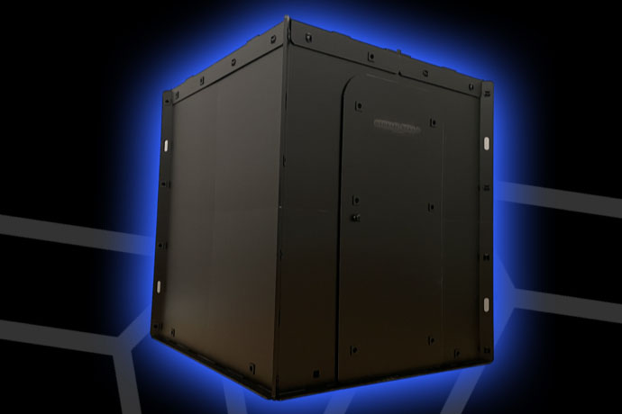 黒で統一、工具不要で組み立てられる防音室「OTODASU DEKA-G」 - AV Watch