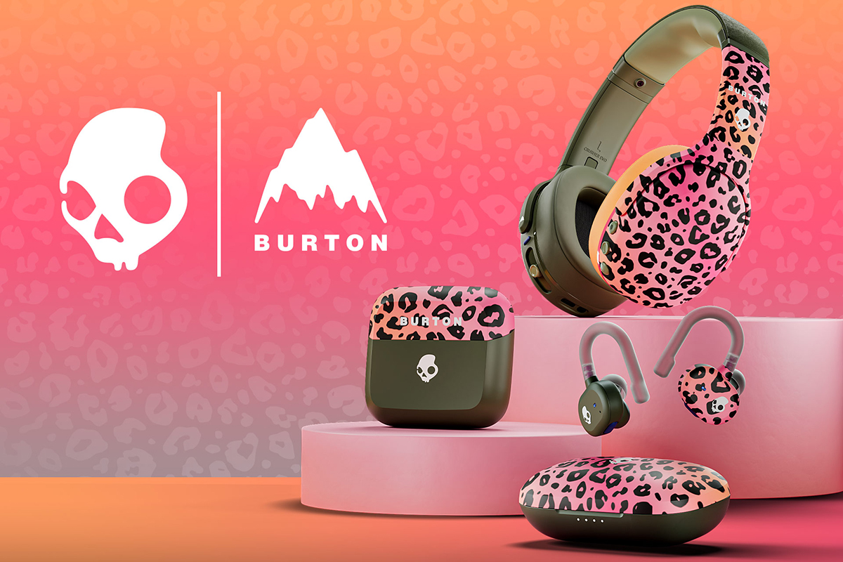 Skullcandy×BURTON。“Name Dropper”デザインのヘッドフォン