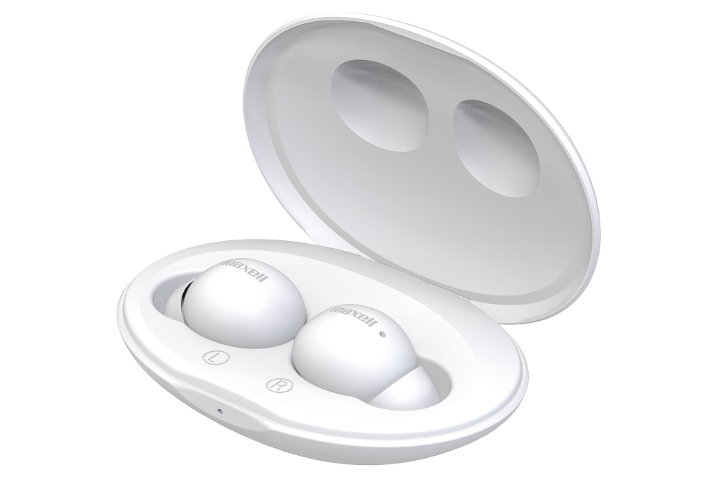 マクセル、約5,480円の寝転びながら使える完全ワイヤレス - AV Watch