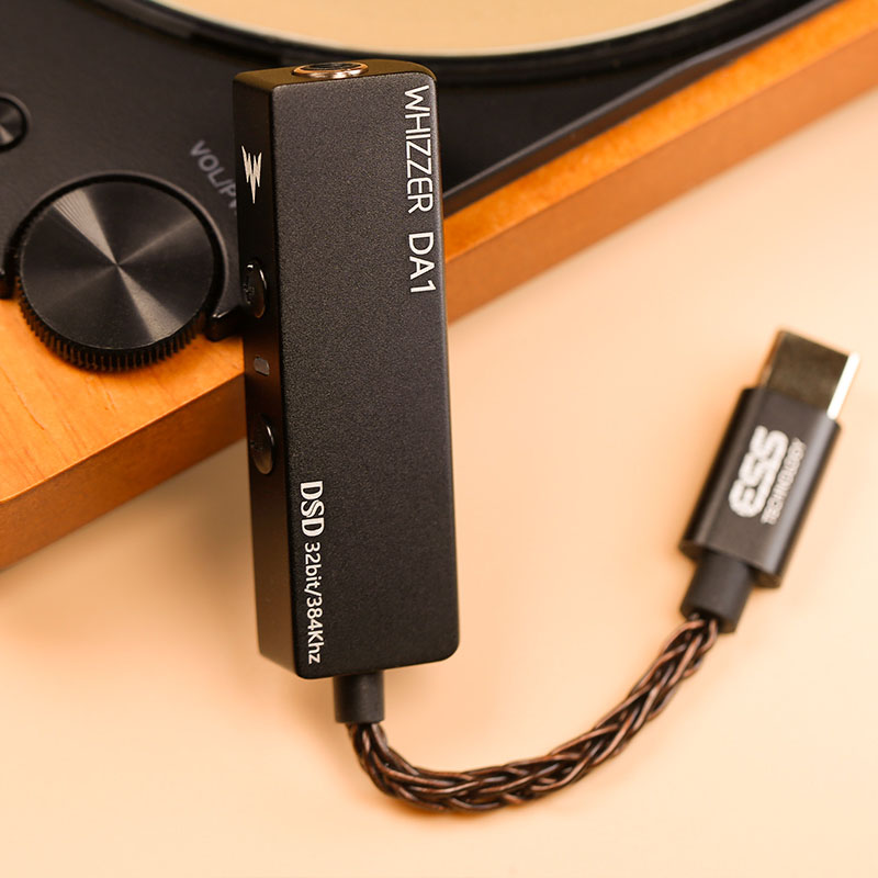 Whizzer、アルミニウム筐体で約1万円のポータブルDAC「DA1