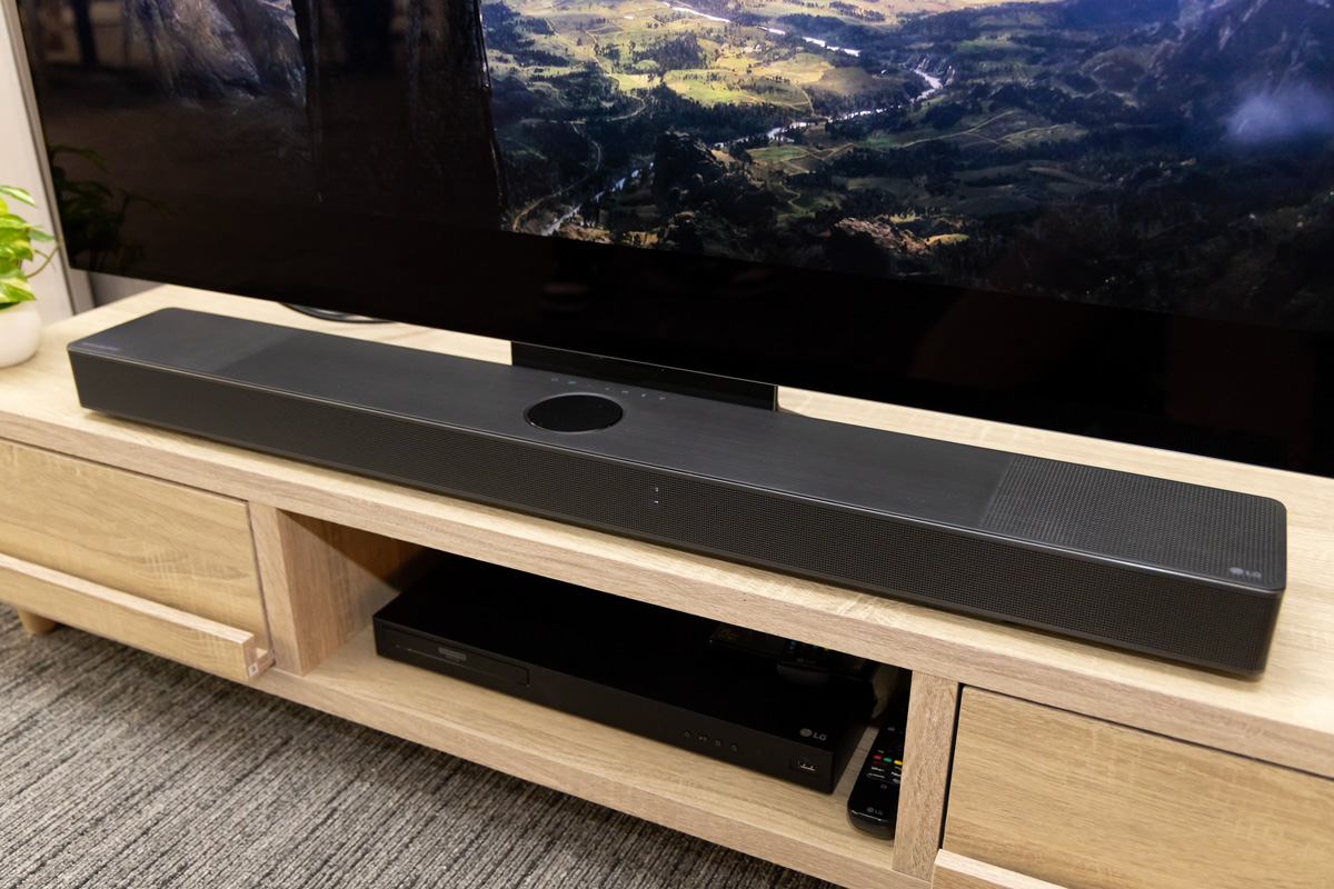 LG Sound Bar with MERIDIAN S75QC サウンドバー - スピーカー・ウーファー