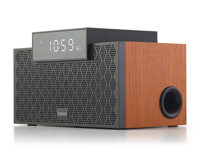 EDIFIER Bluetooth スピーカー 木製デザイン EDIFIER、木製エンクロージャーのBluetoothスピーカー - AV Watch