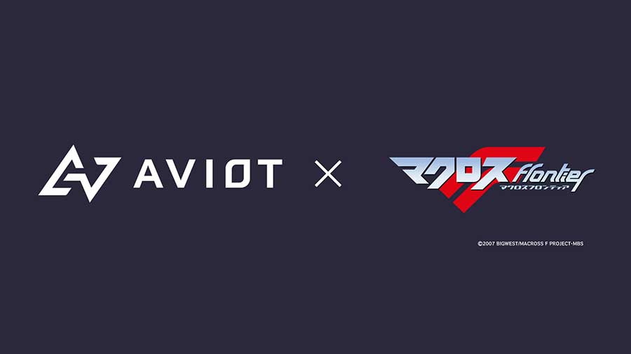 AVIOT aviot マクロスF コラボ　TE-D01v-MCF ポストカード