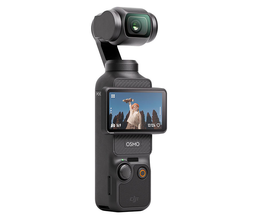 DJI、1インチCMOSと回転式モニタのジンバルカメラ「Osmo Pocket 3 