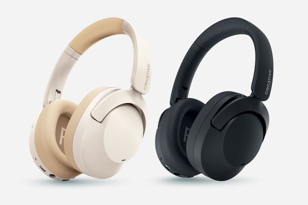 クリエイティブ、最大67時間再生できるANCワイヤレスヘッドフォン - AV