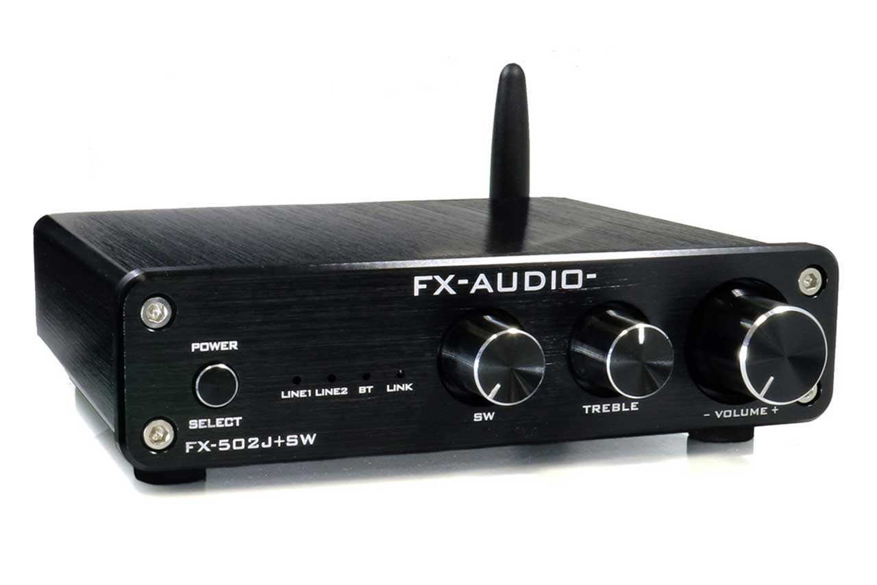 FX-AUDIO-、Bluetooth対応の2.1chプリメインアンプ。11980円 - AV Watch