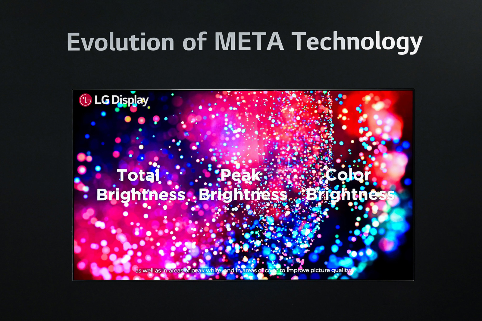 LG Display Unveils META 2 0 Technology For Brightest OLED TV Panel At   S00 