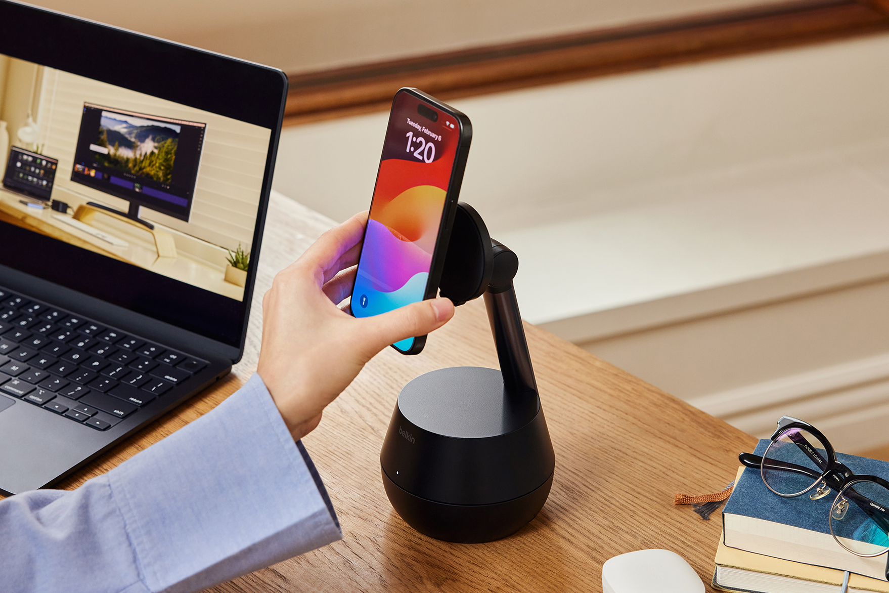 Belkin Stand Pro 自動追跡スマホ用ジンバル スタンド Amazon.co.jp: Belkin Stand Pro 自動追跡スマホ用ジンバル