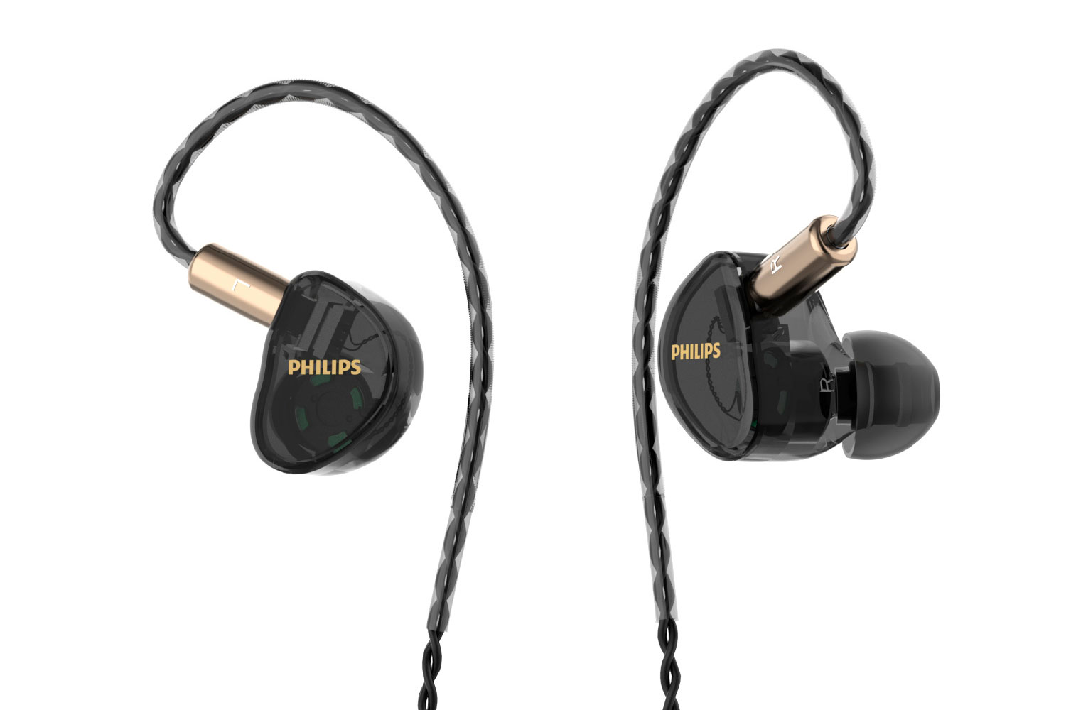 Philipsブランドの有線モニターイヤフォン。約7980円 - AV Watch