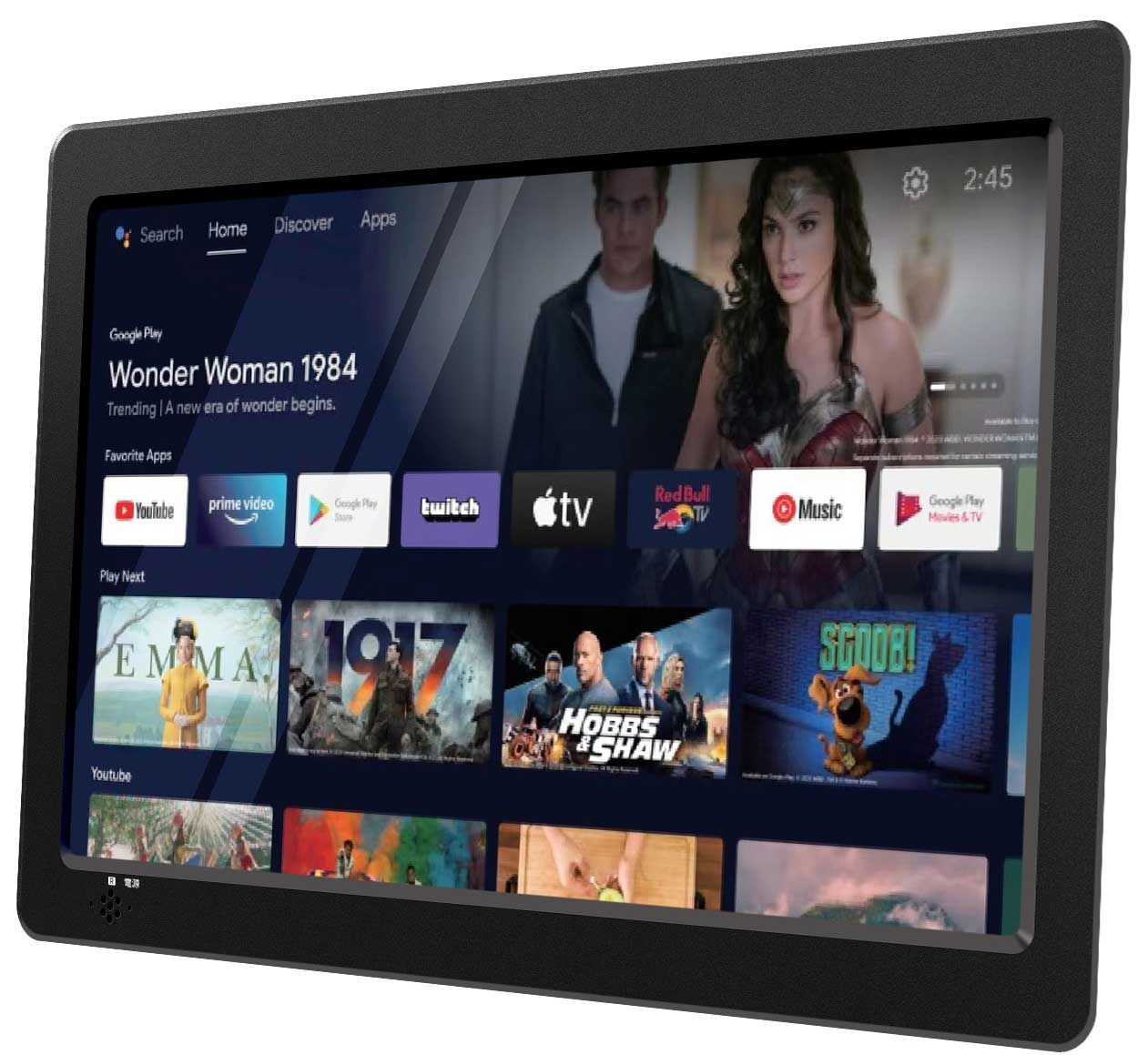 家中どこでも動画を楽しめるAndroid TV搭載ディスプレイ - AV Watch