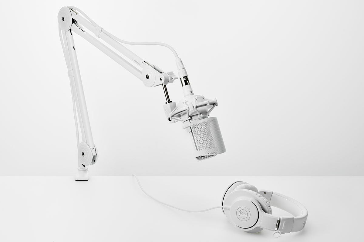 オーテク直販限定“ホワイト”、モニターヘッドフォン「ATH-M20x」と