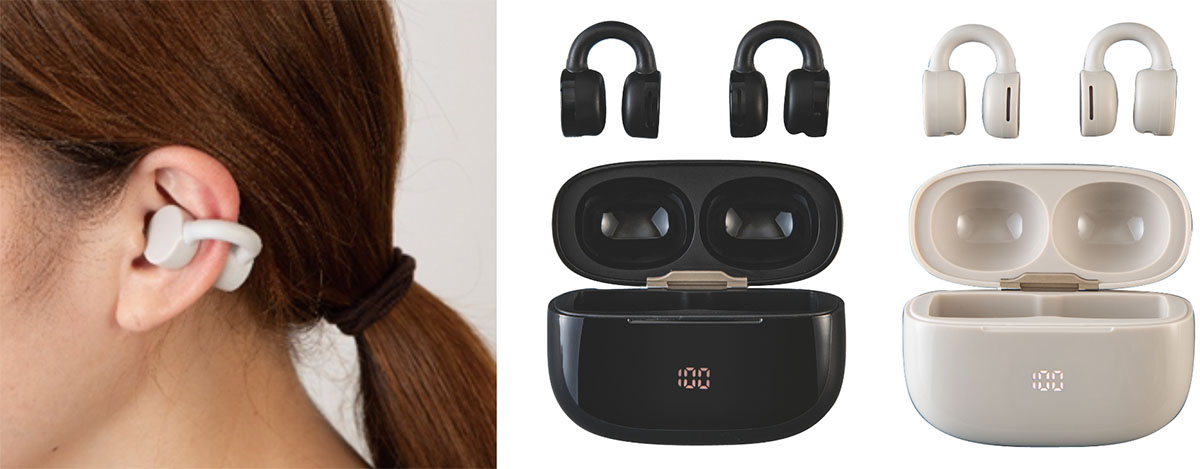 ニトリ×エディオン、イヤーカフ型ながら聴きイヤフォン共同開発。9990