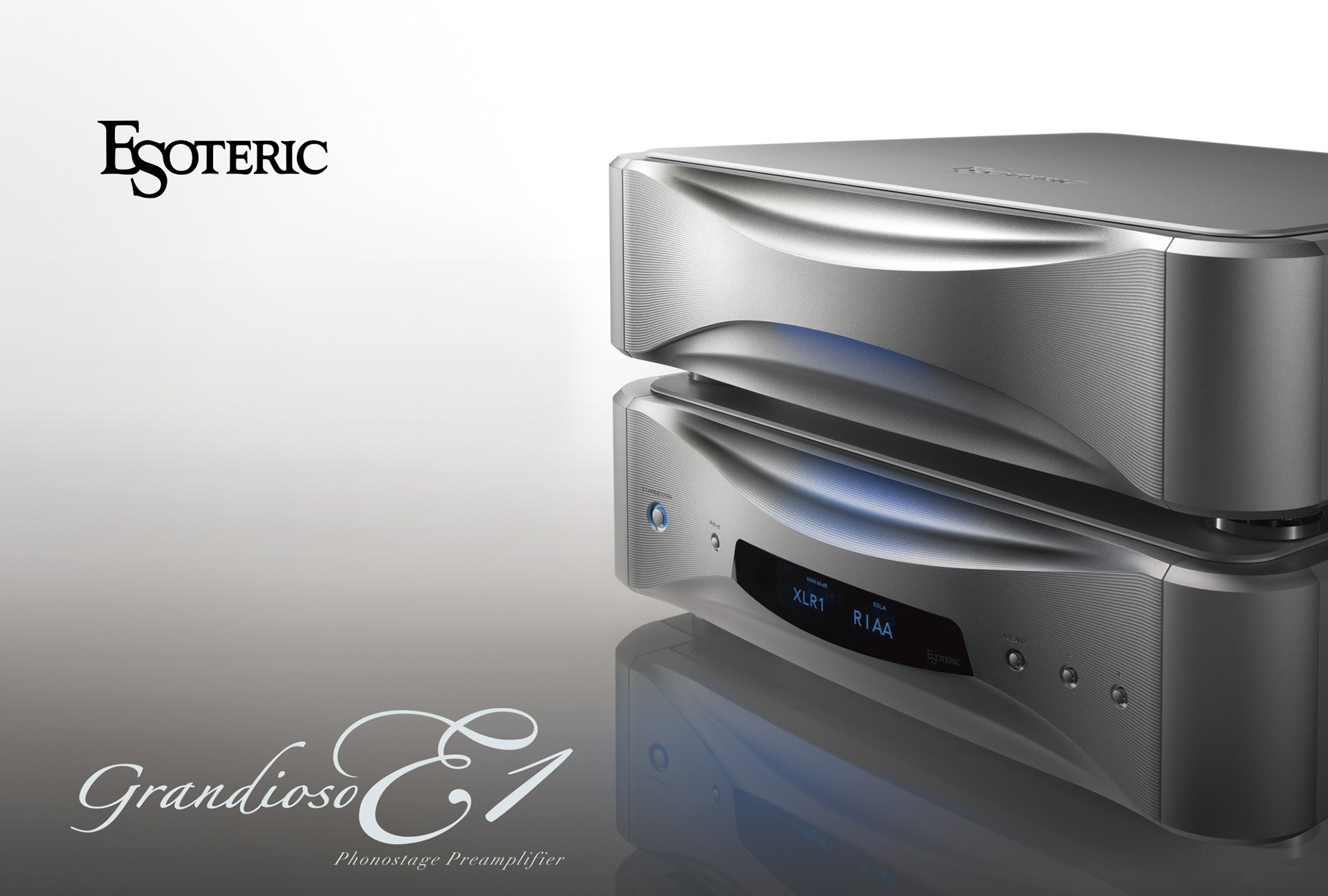 エソテリックの旗艦フォノアンプ「Grandioso E1」。473万円 - AV