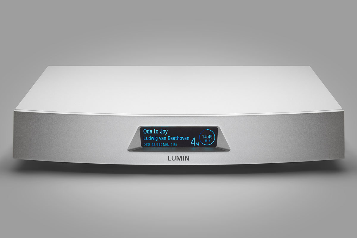 LUMIN、処理能力向上したネットワークプレーヤー「T3X」。SFPポート