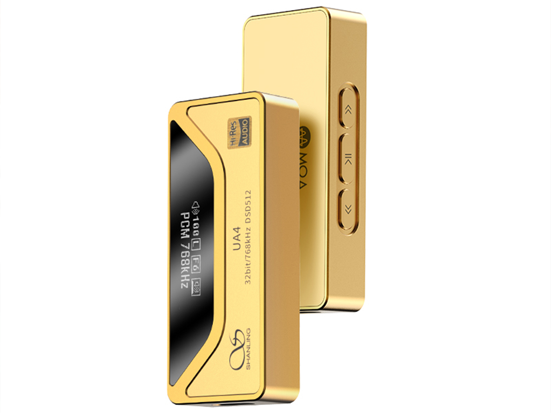 SHANLING、金色に輝くスティック型USB DAC「UA4 GOLD」 - AV Watch