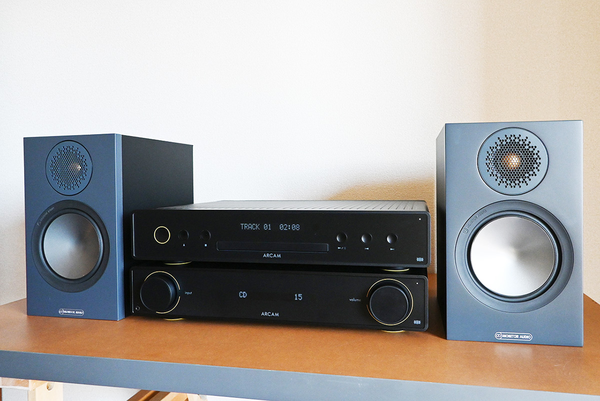 オーディオはやっぱりセパレートがカッコいい」ARCAM A5 + CD5でCD好き