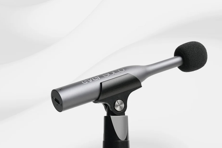 Eversolo、測定用マイク「EM-01」。ストリーマ「DMP-A8」に測定機能